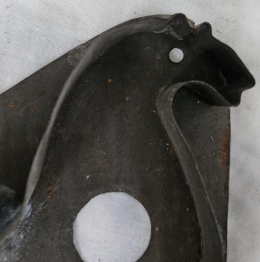 Lg. Old PA. Folky Flat Back Horse Cookie Cutter