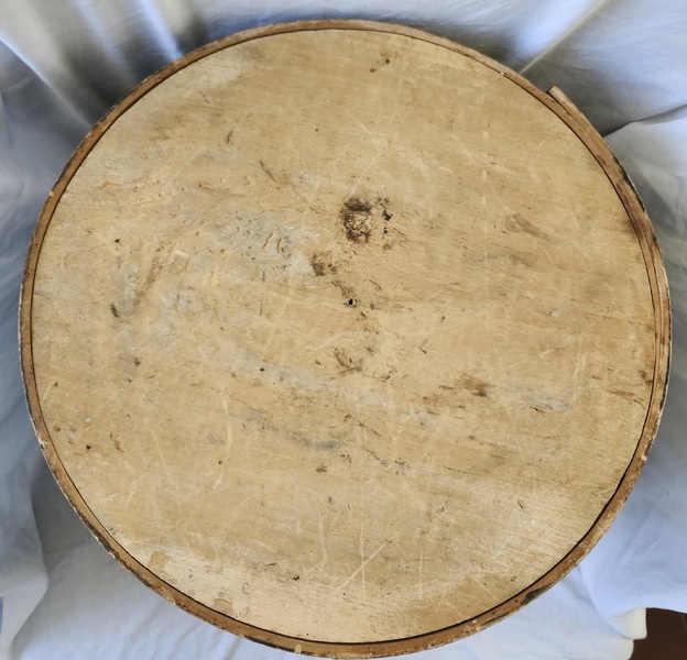 **Huge 15" Diameter Painted Band/Pantry Box