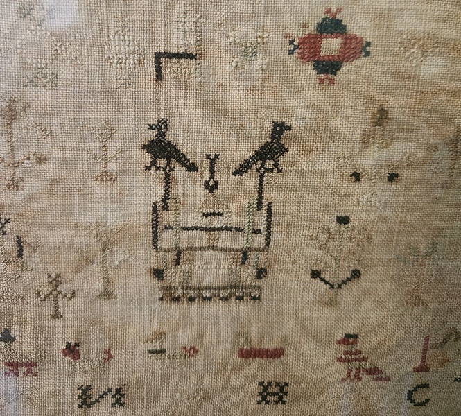 Dtd. 1799 PA. Anna Hackman Sampler w/Provenance