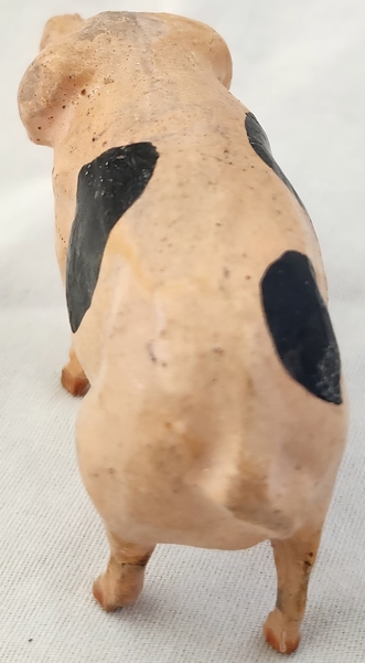 Antique German Composition Putz Pig