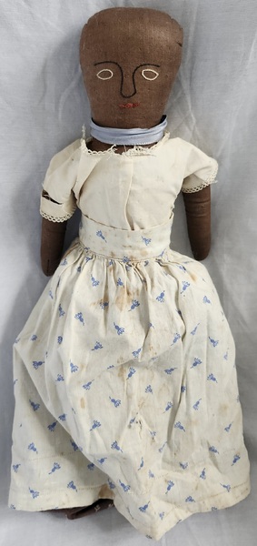 **Antique Folk Art Topsy Turvy Doll #1