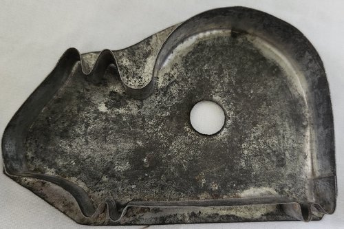 Rare Antique Folk Art Cut Tin Mouse Cookie Cutter