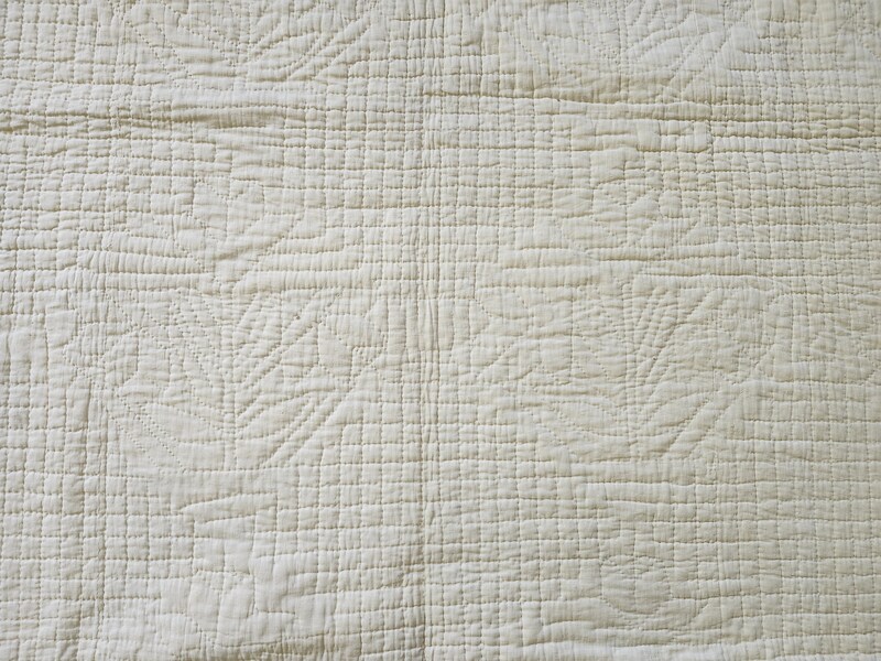 **Ca.1850 N. Carolina Lily Quilt w/Provenance