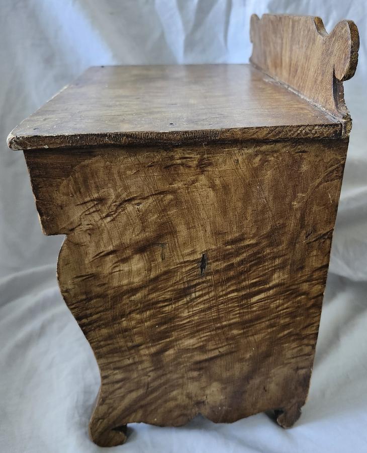 Antique Empire Faux Painted Miniature Bureau