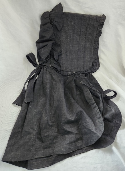 **Antq. PA. Black Mourning Bonnet, Possibly Amish