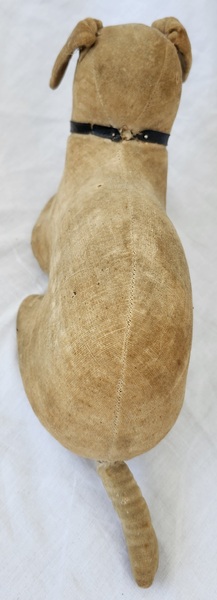 **Early German Velvet Stuffed Dog