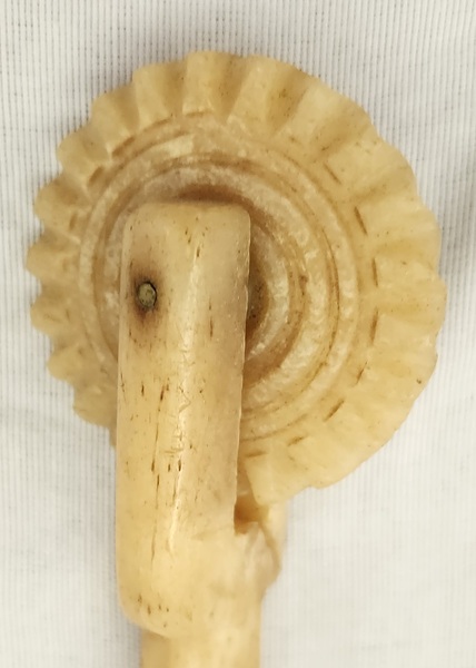 **Pr.19th C. Carved Bone Pie Crimpers