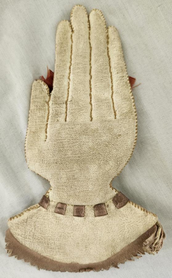 Ca. 1900 Heart in Hand Pen Wipe Ex McClard Segotta