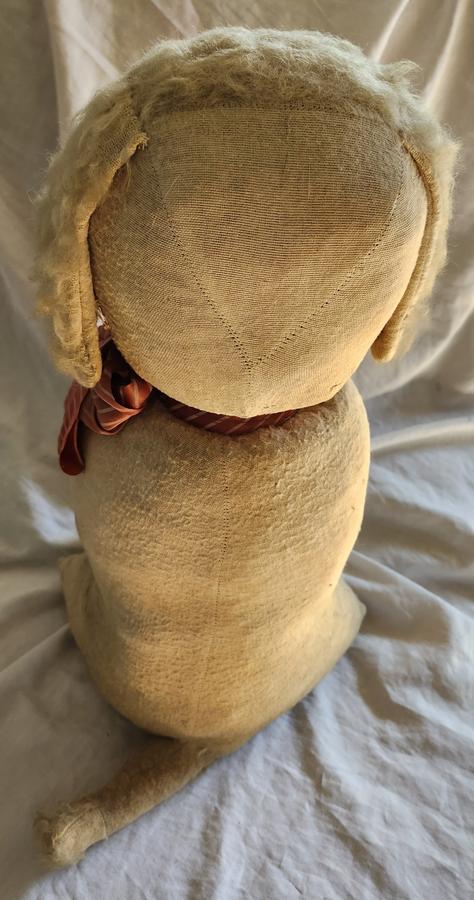 Rare Huge 18" Antique German Dog Candy Container