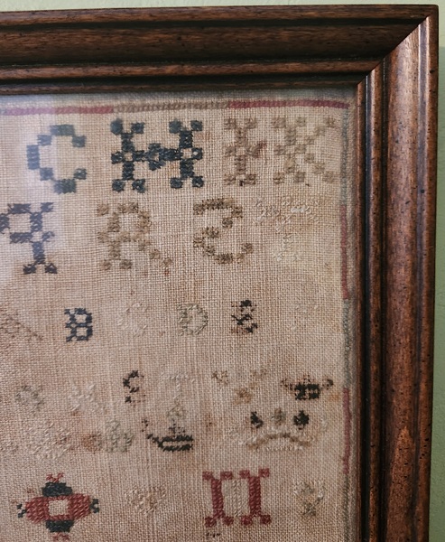 Dtd. 1799 PA. Anna Hackman Sampler w/Provenance