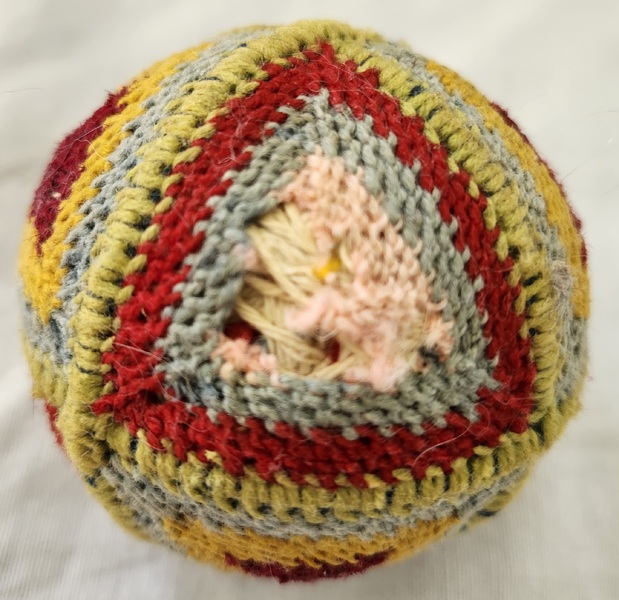 Pr. Antq. PA. Crocheted Ball Pin Cushion Whimsies