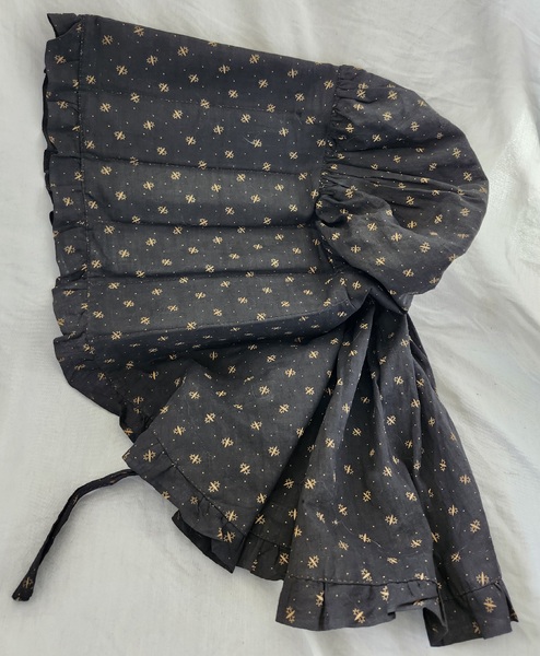 **Near Mint Antique 19th C. PA. Mourning Bonnet