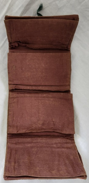 19th C. Signed J.M. Faires Pocketbook/Wallet
