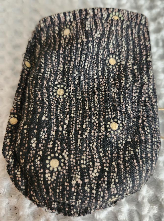 Antique New England Calico Seed Bag