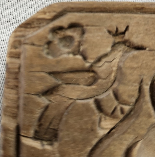 19th C. German Double Sided Butter/Cookie Print