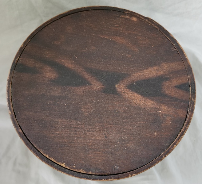 **Antq. PA. Primitive Faux Painted Pantry Band Box