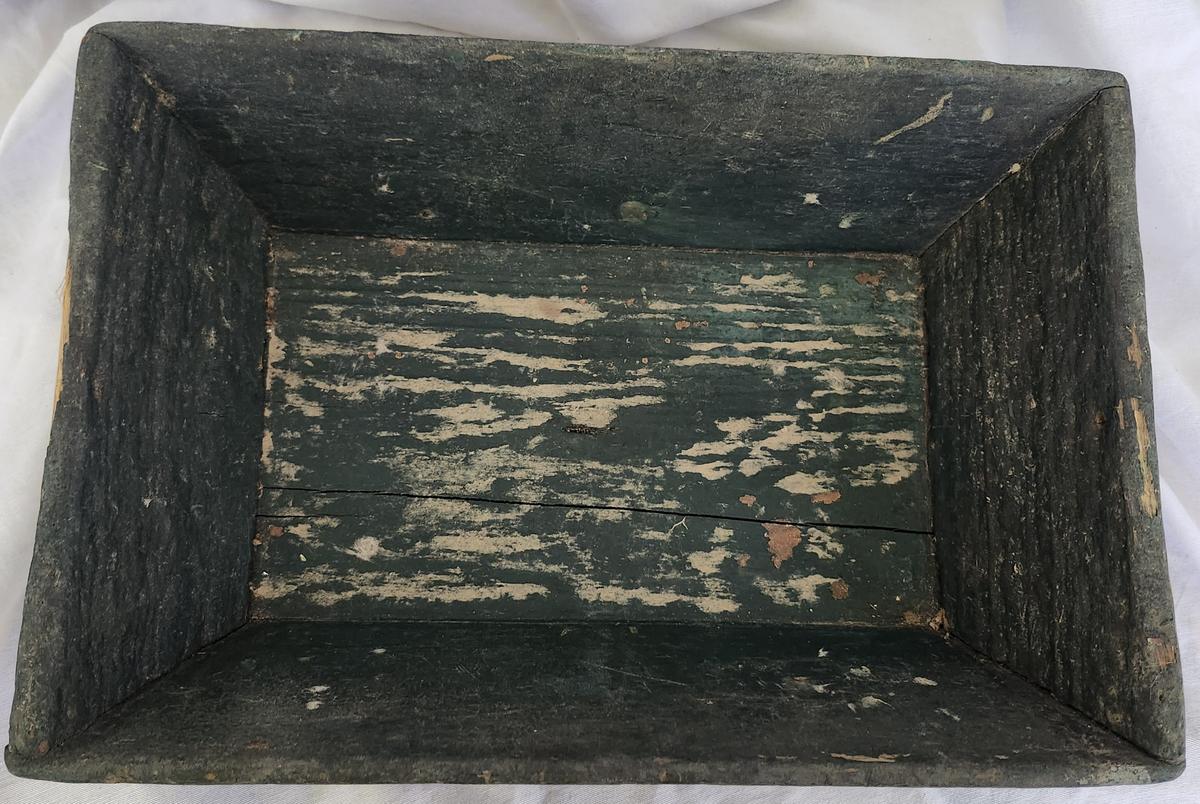 Antique Primitive Apple Box in Old Paint-Ex King