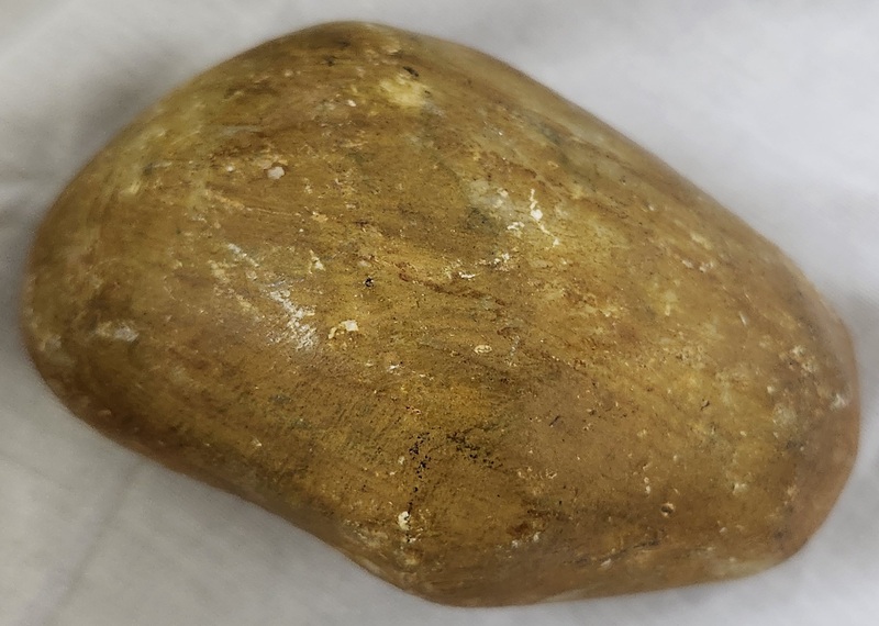 **Rare Vintage Alabaster Stone Potato