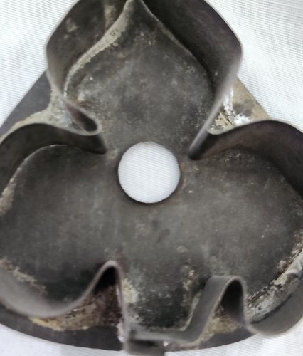 Antique PA. Tin Shamrock Flat Back Cookie Cutter