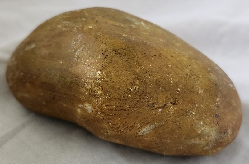 **Rare Vintage Alabaster Stone Potato