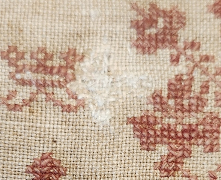 Rare Early 1784 Sampler on Homespun Linen