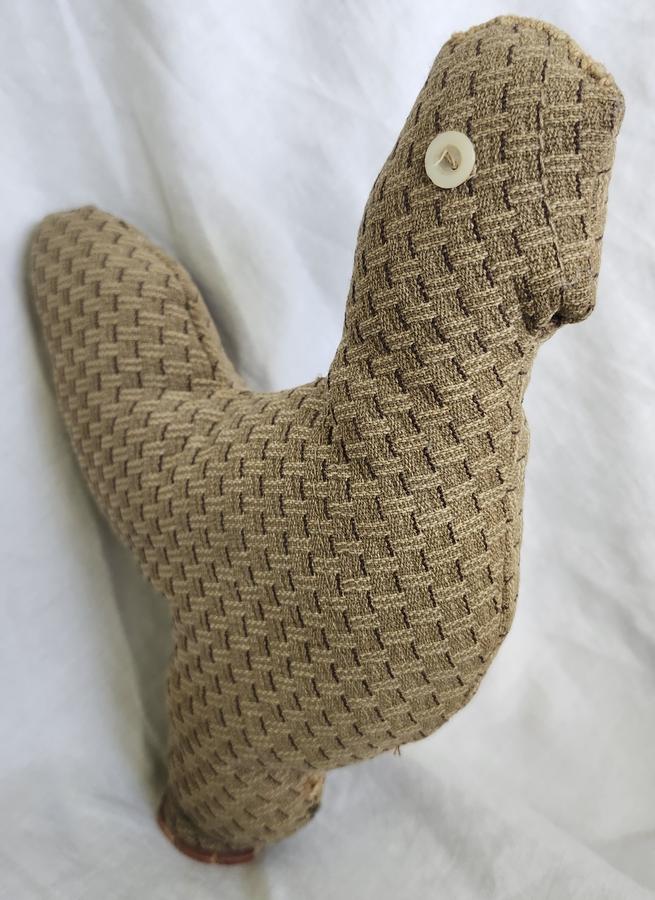 10" Tall Antique PA. Chicken on Spool Pin Cushion