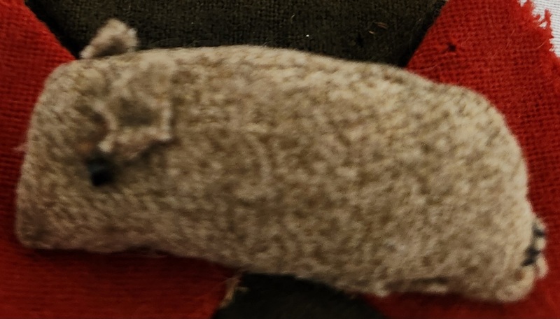 **Antique Folk Art Mouse Pen Wipe Ex McClard #4