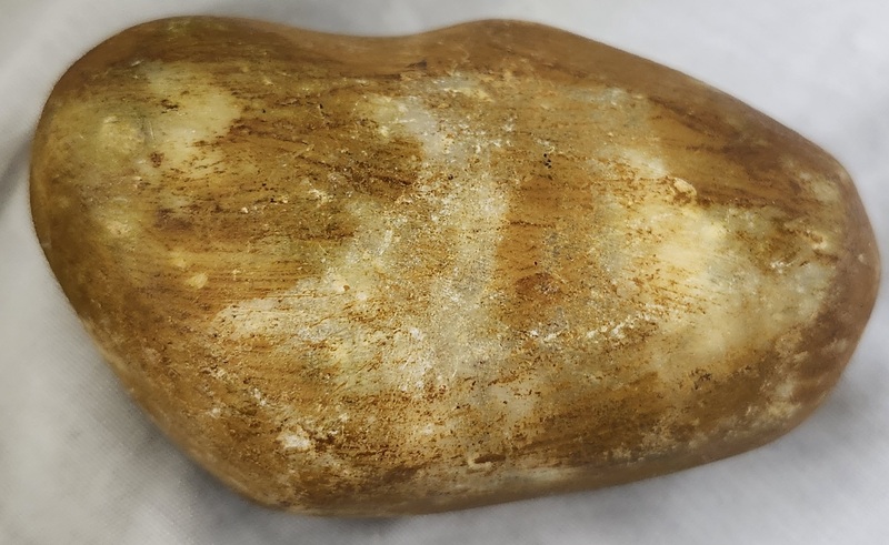 **Rare Vintage Alabaster Stone Potato