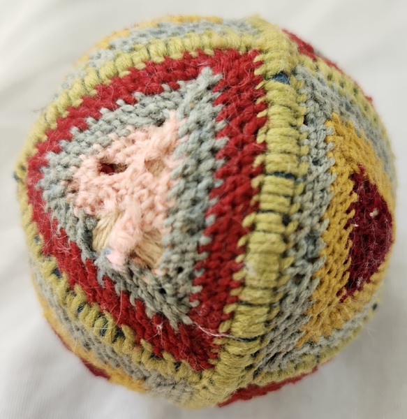 Pr. Antq. PA. Crocheted Ball Pin Cushion Whimsies