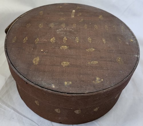 **Antique Primitive Painted Pantry Box #1
