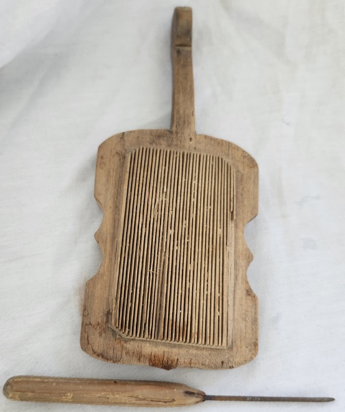 **Unique Antique Stringed Instrument Gnocchi Maker