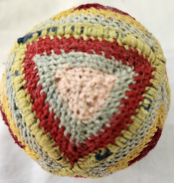 Pr. Antq. PA. Crocheted Ball Pin Cushion Whimsies