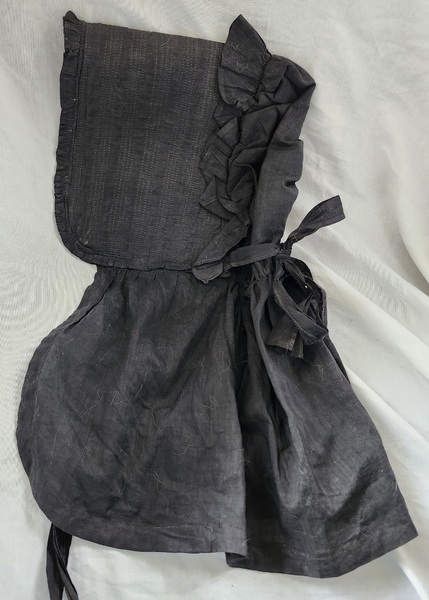 **Antq. PA. Black Mourning Bonnet, Possibly Amish