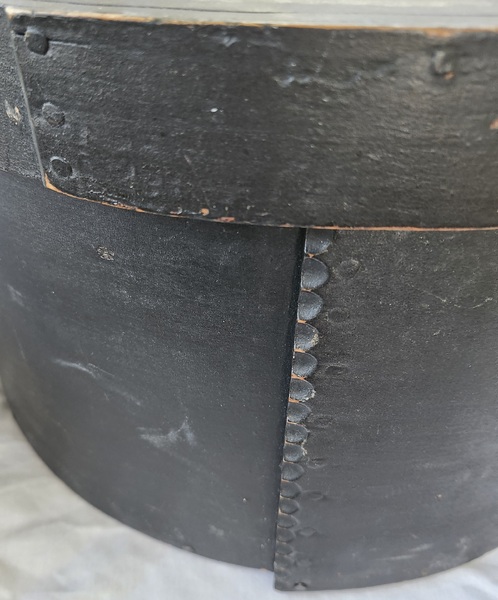 **Huge 15" Diameter Painted Band/Pantry Box