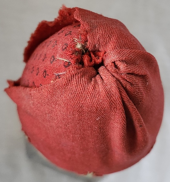 **Authentic Antq. Strawberry Make-Do Pin Cushion#1