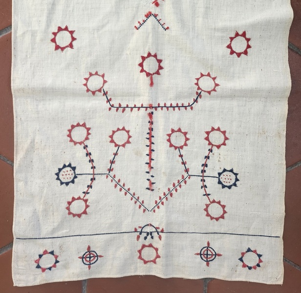 1832 PA. Show Towel-Cyde Koll w/Bird Tree, Flowers