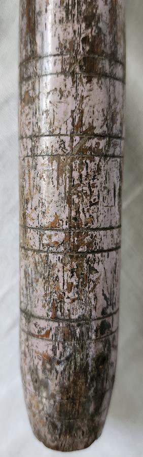 Antique Wooden Mallet in Original Lavender Paint