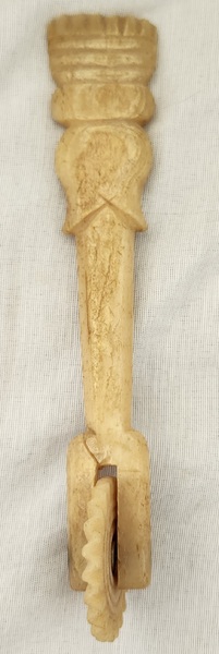 **Pr.19th C. Carved Bone Pie Crimpers