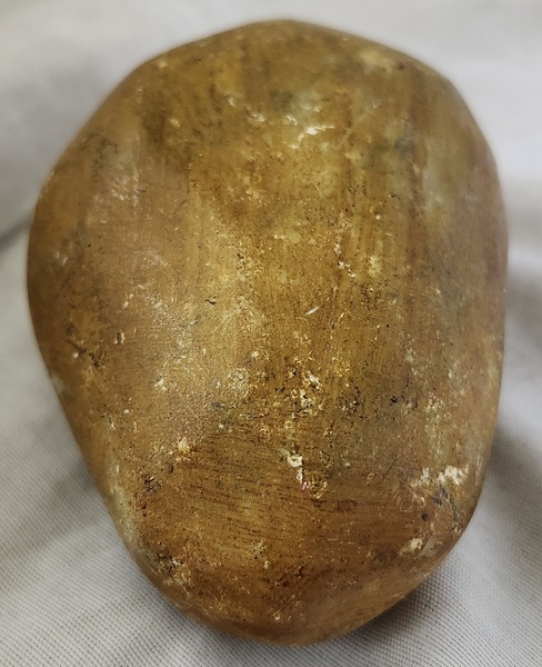 **Rare Vintage Alabaster Stone Potato