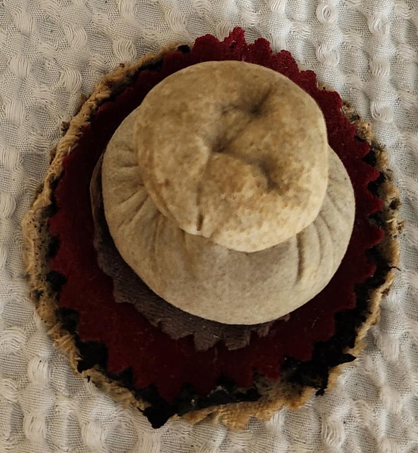 Unique Antique Loaf of Bread Pen Wipe