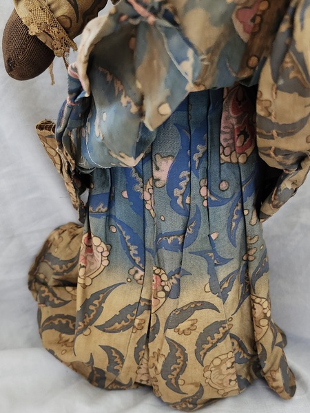 19th C. Black Americana Folk Art Rag Bottle Doll