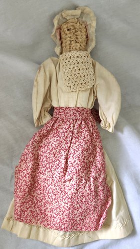 Antique PA. Folk Art Corncob Doll