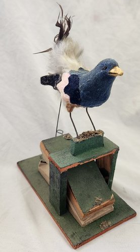 **Antique Working German Exotic Bird Pipsqueak