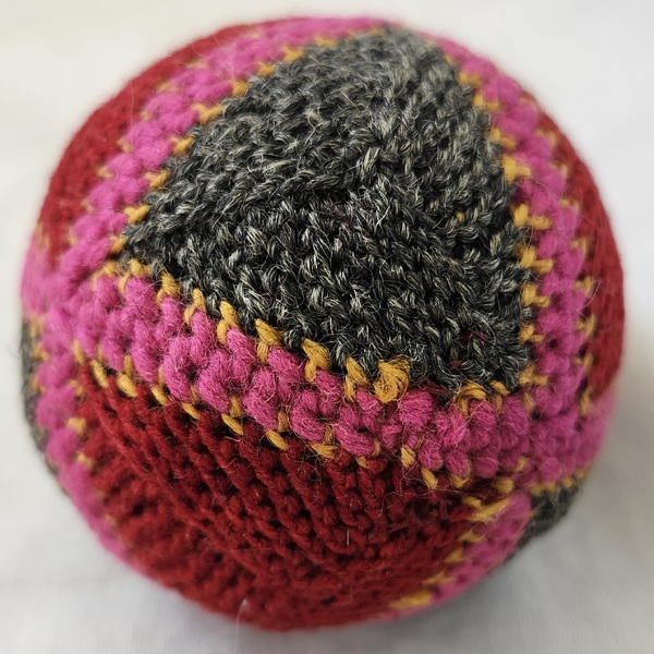 Pr. Antq. PA. Crocheted Ball Pin Cushion Whimsies