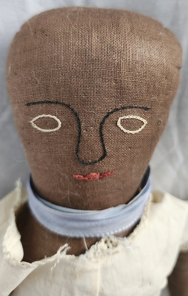 **Antique Folk Art Topsy Turvy Doll #1