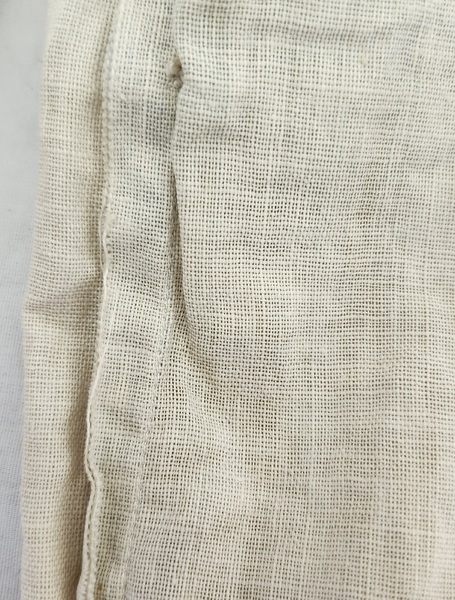 Well Used Antique Seed/Ditty Bag w/Maker's Tag
