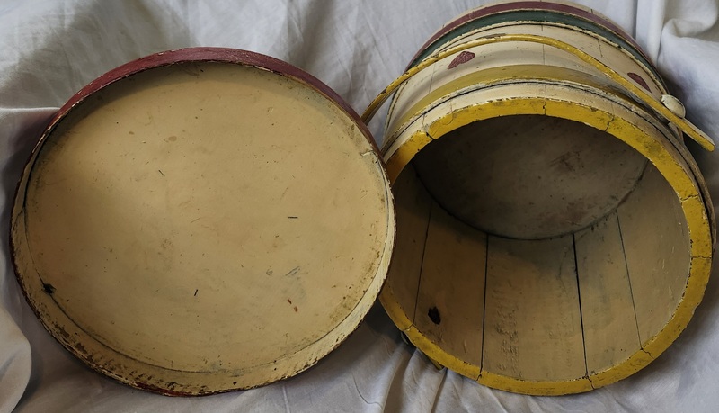 **Antique PA. Dutch Style Painted Firkin