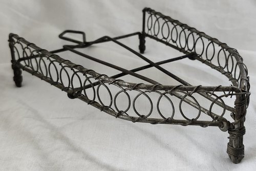 Antique ca. 1920's Twisted Wire Iron Form Trivet