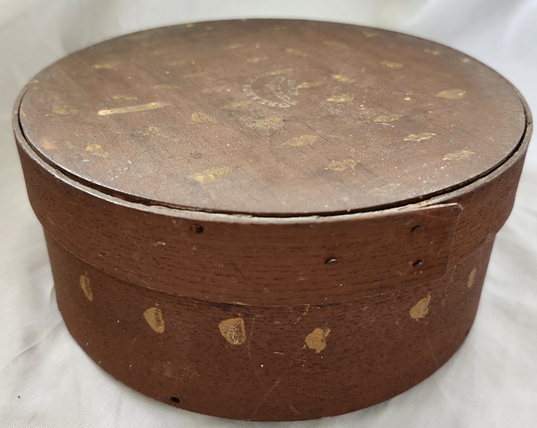 **Antique Primitive Painted Pantry Box #1
