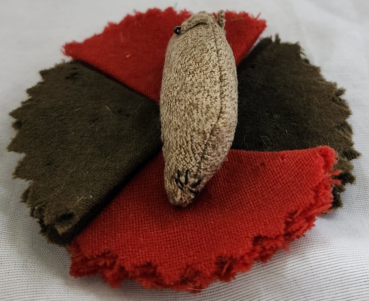 **Antique Folk Art Mouse Pen Wipe Ex McClard #4